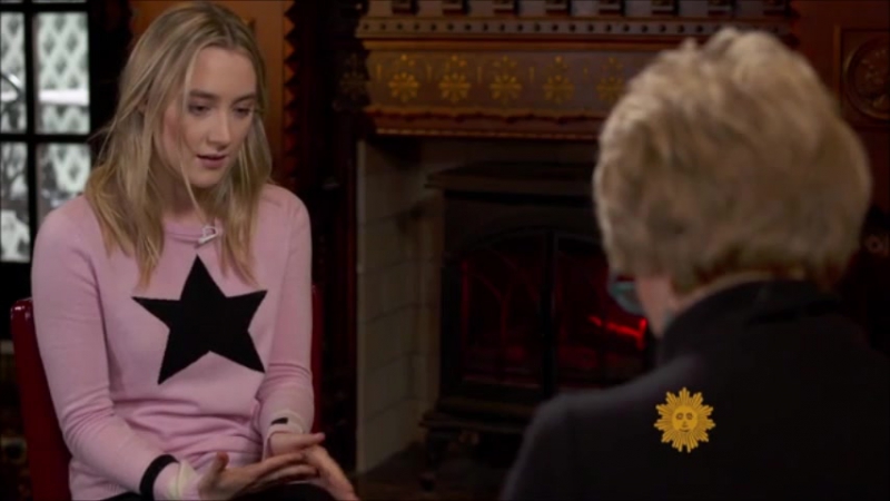 Saoirse ronan runs lines with jane pauley for her broadway debut in "the crucible"