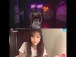 Jisoo imitating lisa's cool ending part in her malamente's dance cover