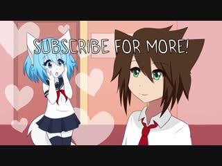 Notice me senpai wolfychu sings [yandere simulator animation]