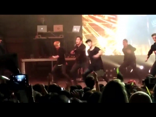 [fancam] 160419(20) «young, wild & free» + «excuse me» @ b a p live on earth 2016 world tour vancouver awake!!