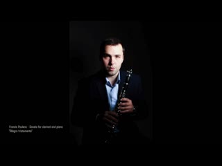 Francis poulenc sonata for clarinet and piano i pt allegro tristamente