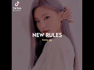 Hwang yeji new rules