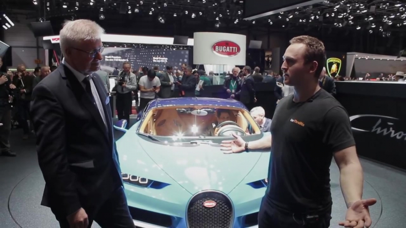 The amazing 1500hp bugatti chiron at geneva 2016