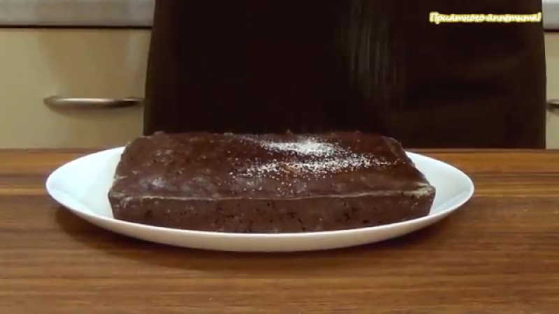 Манник шоколадный постный