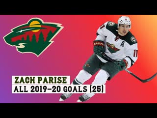 Zach parise 25 goals 19/20