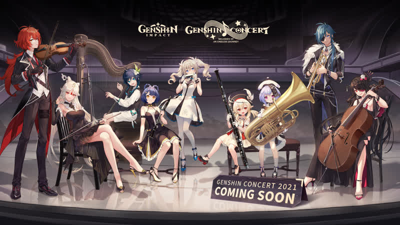 Genshin concert 2021 melodies of an endless journey