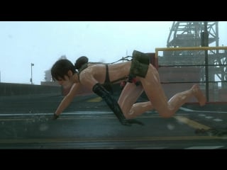 Metal gear solid v the phantom pain quiet scene