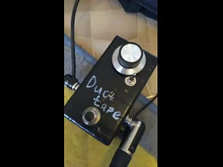 Duct tape octave down