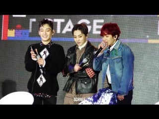 [fancam] 161031 exo cbx (첸백시) kai's call @ 'hey mama!' debut showcase