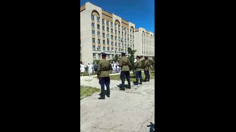 Ансамбль «волжские казаки» поздравляет медиков