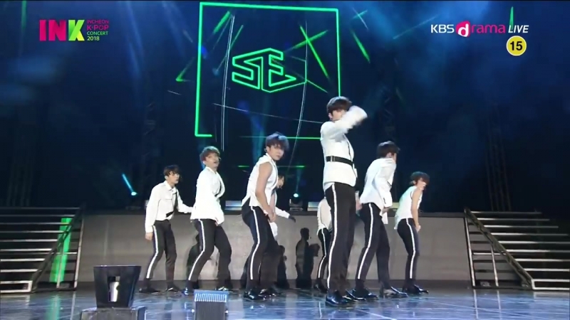 180901 sf9 now or never @ 2018 incheon k pop concert