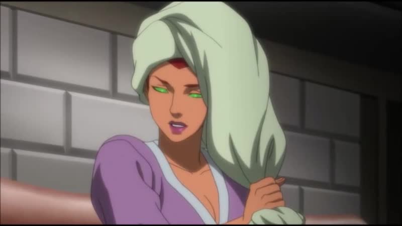 Justice league vs teen titans (nightwing tries to have fun with starfire