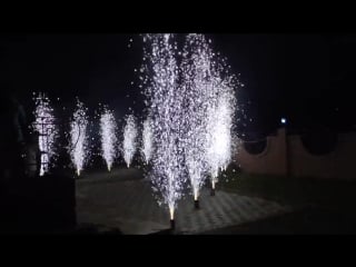 Сценические фонтаны 6м/60секунд