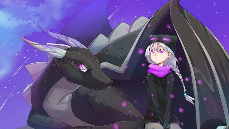 Ender dragon girl | minecraft anime