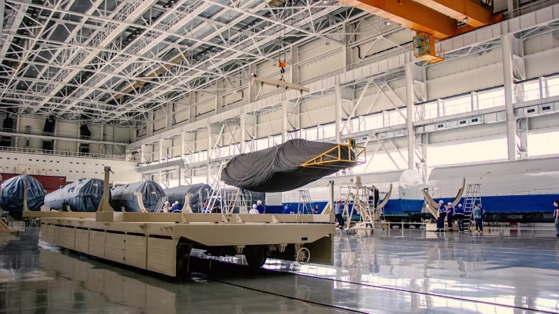 Космодром восточный транспортироа створок кгч в мик рн