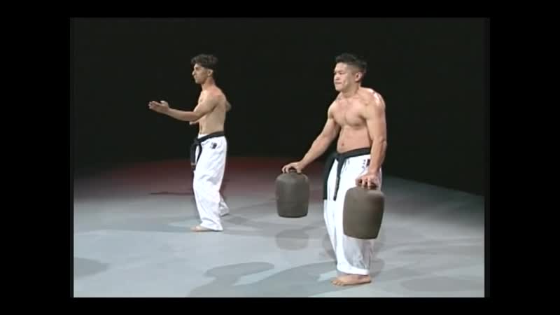 Sanchin kata test in uechi ryu