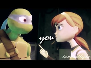 Tmnt 2012 donnie and april you are everything