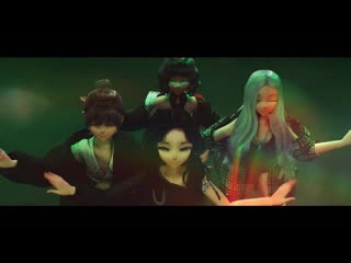 【mmd】blackpink pretty savage m v [2k60fps]