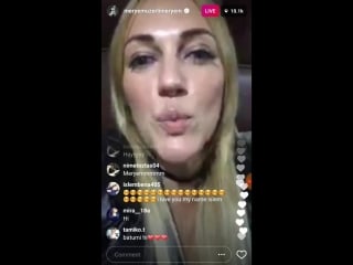 Meryem uzerli instagram live