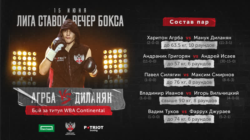 Лига ставок вечер бокса 15 июня