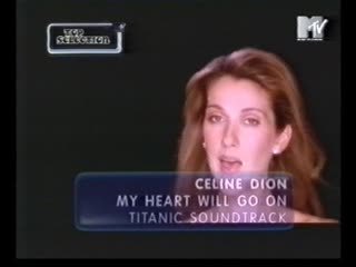 17 celine dion my heart will go on ("titanic", 1997) ("top celection", "mtv", 1998) (стереозвук)