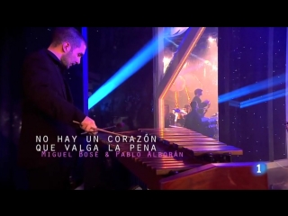 [vídeo] pablo alborán en el especial nochebuena miguel bosé #nohayuncorazonquevalgalapena 🎵