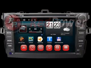 Автомагнитола android 4 redpower 18063 toyota corolla 2007 2012