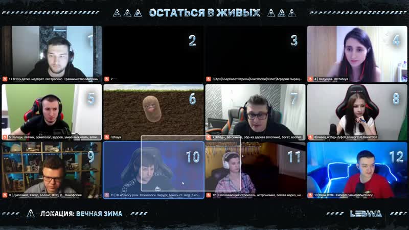 [lebwa] остаться в живых #3 вечная зима рыжая, блади, левша, делюкс и другие