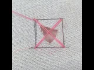 Зашиваем красиво дырки