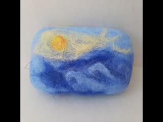 Квакина л а декорирование шерстью кусочек мыла