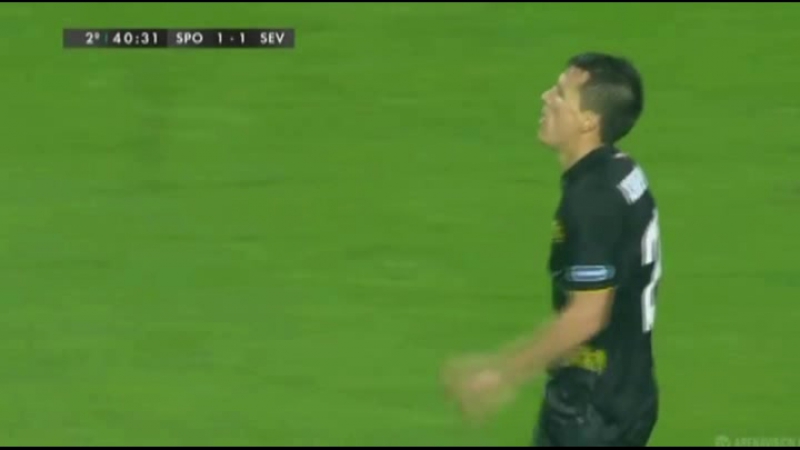 Евгений коноплянка лучший игрок ''севильи'' в матче со ''спортингом''