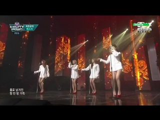 [comeback stage] 150507 bestie single bed @ m! countdown