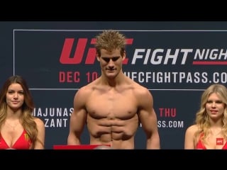 Sage northcutt vs cody pfister (взвешивание)