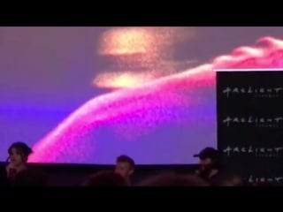 @moviemike1 a good time qa with the director bros selena gomez!!! #goodtime #dome #yay