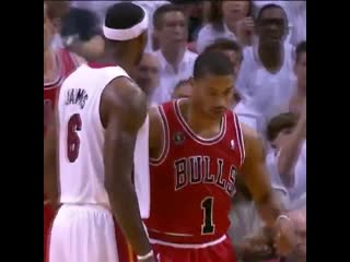 Роуз делает данки