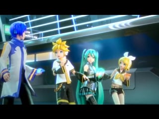 [vocaloid project diva f 2nd op] opening / [вокалоиды] hatsune miku & kagamine rin and len & megurine luka & sakine meiko & shio
