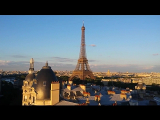 #paris #fluctuatnecmergitur #rooftop #panorama #sunset #day