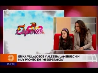 Entrevista a actrices erika villalobos y alessia lambruschini en ae