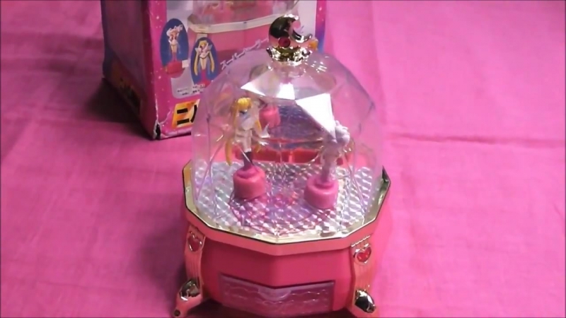 Box porn video – Sailor moon gold crystal star locket bandai original orgel musical box cosplay proplica