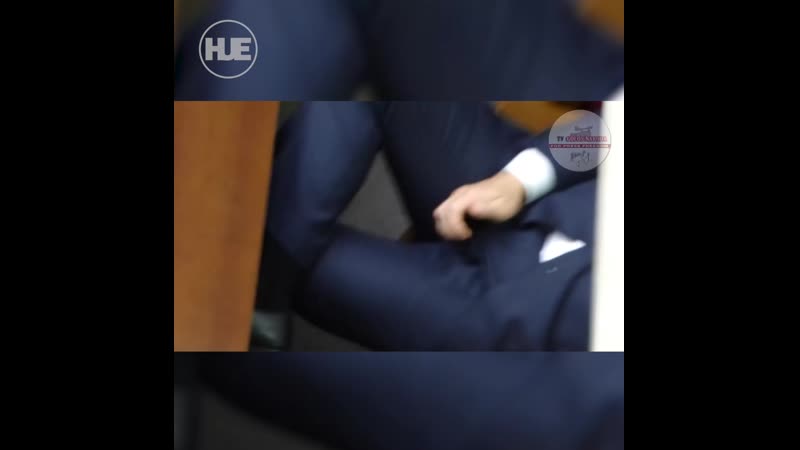 В киевской раде один из депутатов мастурбировал у всех на глазах