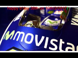 Happybday rossi 16 2 17 (38th) 21 years in motogp