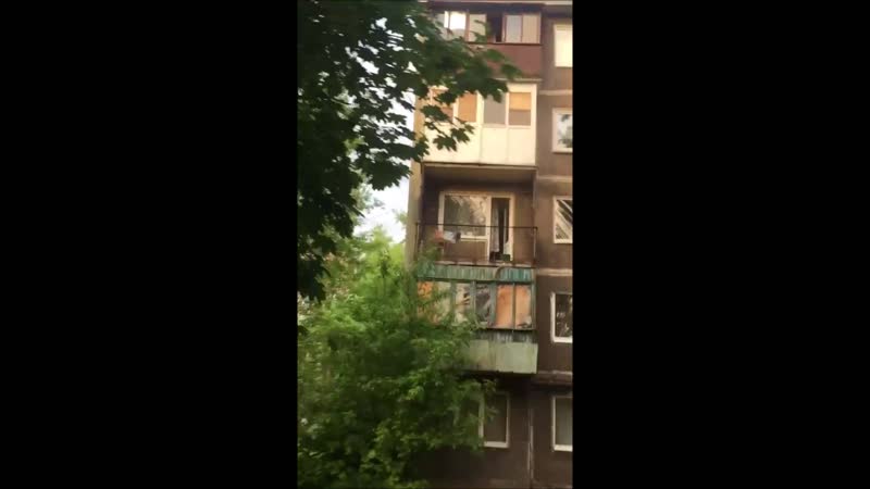 Прилет пр кремлевский (поселок шахты "октябрьская") донецк 15 05 2020