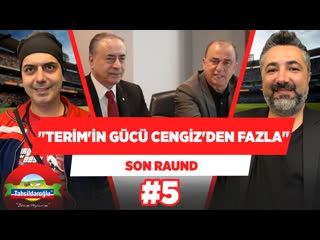 Galatasaray'da fatih terim, mustafa cengiz'den güçlü ali ece & serdar ali çelikler son raund #