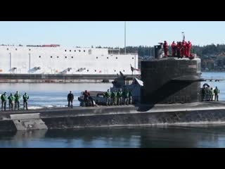 29 октября 2019 года прибытие апл uss olympia (ssn 717) в бремертон