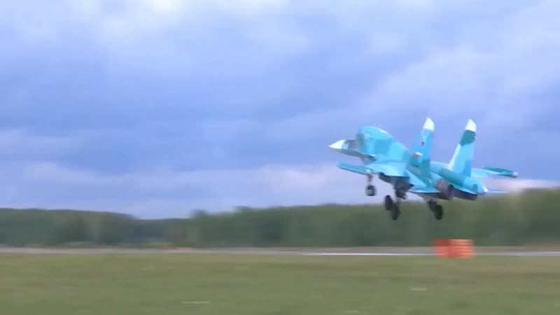 Экипажи су 34 сбросили около 300 фугасных бомб в ходе основного розыгрыша скшу «центр 2019»