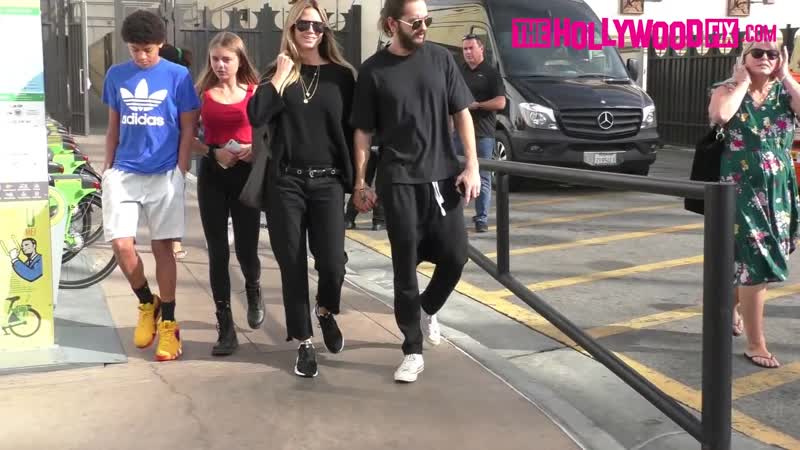 Tom kaulitz & heidi klum with her porn doing shopping