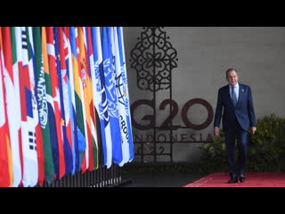 Live aussenminister lawrow gibt pressekonferenz nach dem g20 gipfel