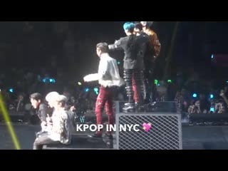 Superm 슈퍼엠 in nyc 2019 11 19 no manners with you [hd fancam 직캠]