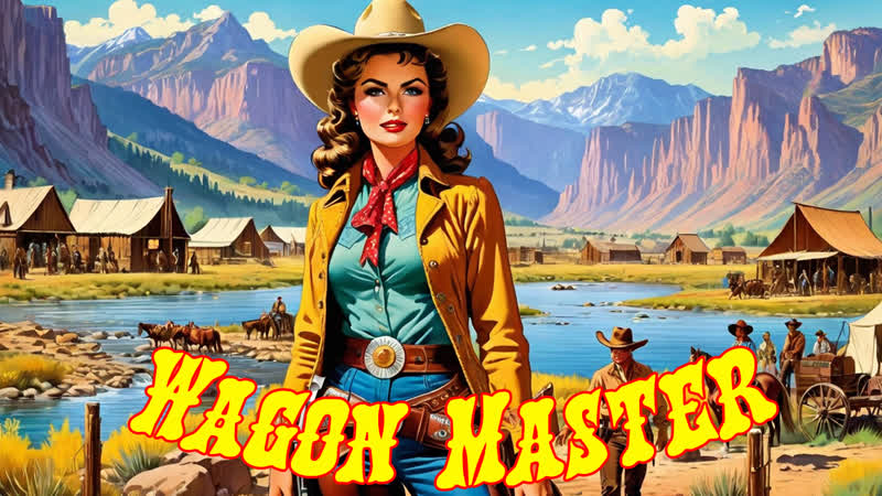 1950 погонщик фургона / wagon master