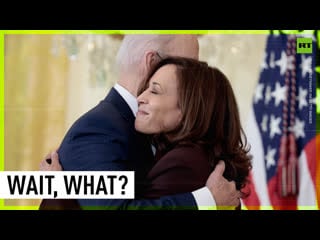 ‘i also want to thank my buddy kamala, who i work for up in the white house’ biden